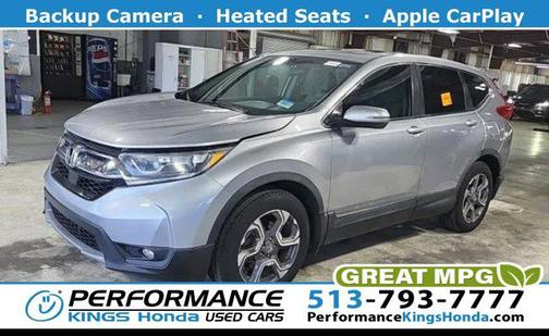Lunar Silver Metallic 2017 Honda CR-V EX
