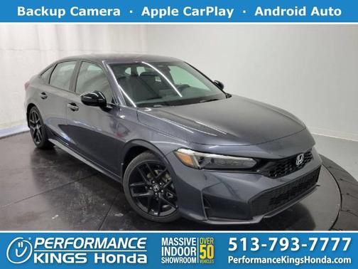 Meteorite Gray Metallic 2026 Honda Civic Sport