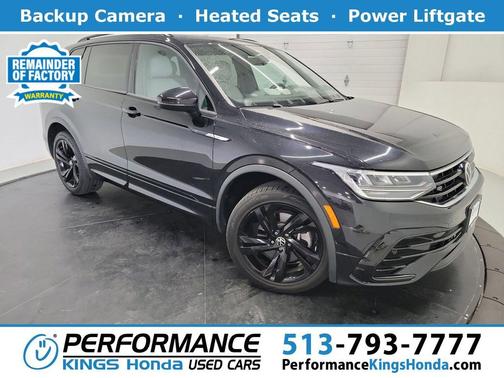 Deep Black 2023 Volkswagen Tiguan 2.0T SE R-Line Black 4MOTION