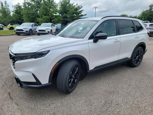 Platinum White Pearl 2026 Honda CR-V Hybrid Sport-L AWD