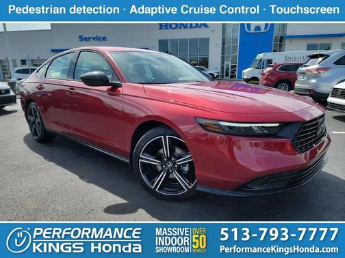 Radiant Red Metallic 2026 Honda Accord SE