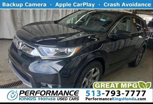 Crystal Black Pearl 2019 Honda CR-V EX