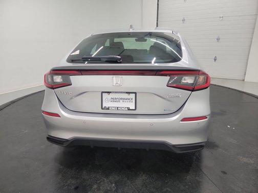 Solar Silver Metallic 2025 Honda Civic Hybrid Sport Touring