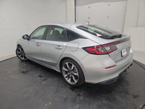 Solar Silver Metallic 2025 Honda Civic Hybrid Sport Touring