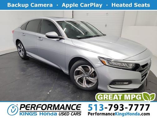 Crystal Black Pearl 2018 Honda Accord EX
