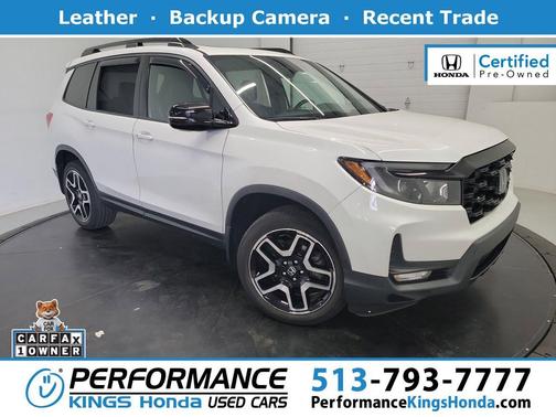 Platinum White Pearl 2023 Honda Passport AWD Elite