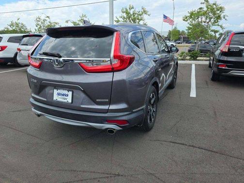 Gray 2018 Honda CR-V Touring