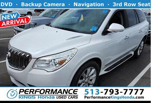 White Frost Tricoat 2016 Buick Enclave Premium