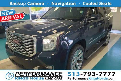 Dark Sapphire Blue Metallic 2018 GMC Yukon Denali