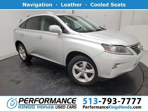 Silver Lining Metallic 2013 Lexus RX 350 Base