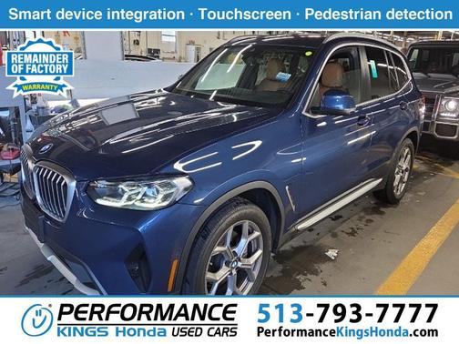 Phytonic Blue Metallic 2023 BMW X3 xDrive30i