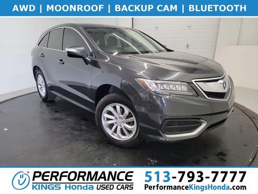Crystal Black Pearl 2016 Acura RDX Technology Package