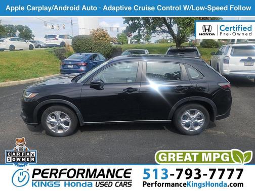 Crystal Black Pearl 2024 Honda HR-V LX