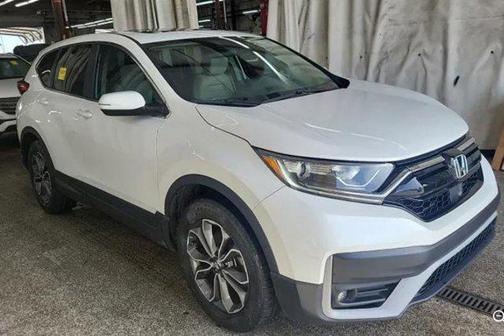 Platinum White Pearl 2021 Honda CR-V 2WD EX