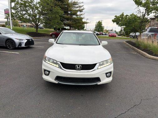 White Orchid Pearl 2014 Honda Accord EX-L