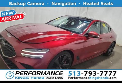 Havana Red 2022 Genesis G70 3.3T AWD