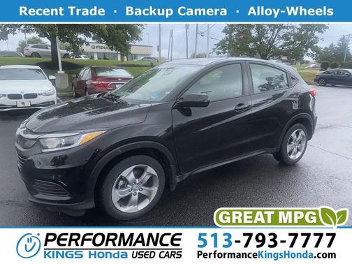 Crystal Black Pearl 2019 Honda HR-V LX