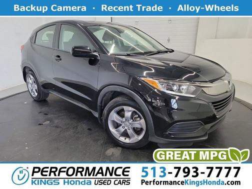 Crystal Black Pearl 2019 Honda HR-V LX