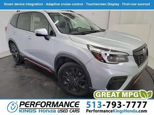 Ice Silver Metallic 2021 Subaru Forester Sport