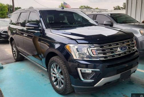 Antimatter Blue Metallic 2021 Ford Expedition Limited