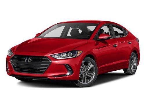 Scarlet Red 2017 Hyundai ELANTRA Limited