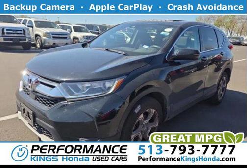 Crystal Black Pearl 2019 Honda CR-V EX