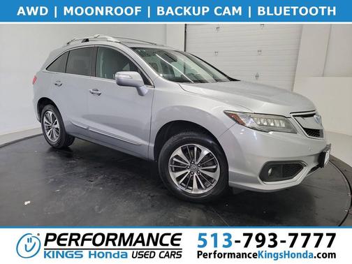 Lunar Silver Metallic 2017 Acura RDX Advance Package