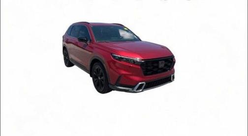 Radiant Red Metallic 2024 Honda CR-V Hybrid Sport Touring AWD