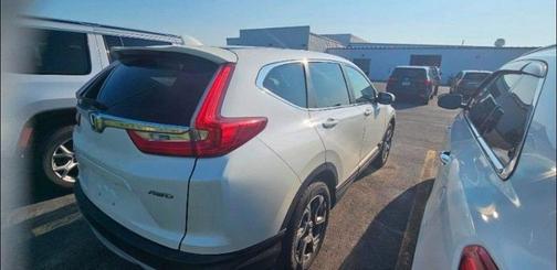 White Diamond Pearl 2018 Honda CR-V EX-L