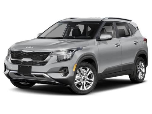 Cherry Black 2022 Kia Seltos S