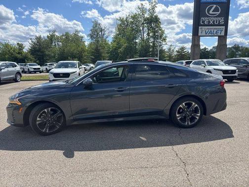 Gravity Gray 2021 Kia K5 EX