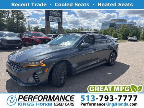 Gravity Gray 2021 Kia K5 EX
