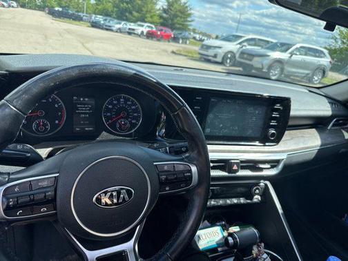 Gravity Gray 2021 Kia K5 EX