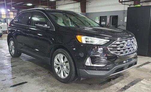 Agate Black 2020 Ford Edge Titanium