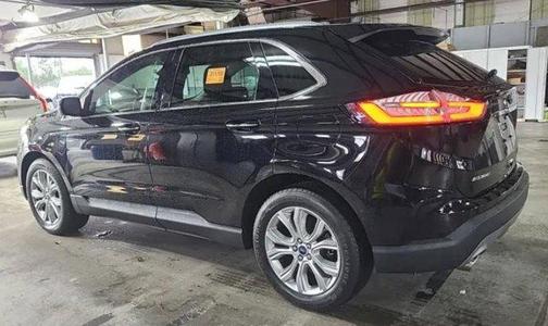 Agate Black 2020 Ford Edge Titanium