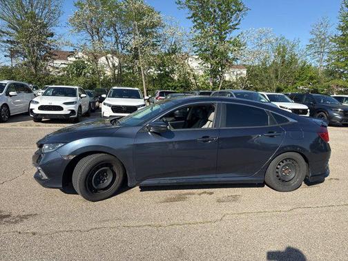 Cosmic Blue Metallic 2019 Honda Civic LX