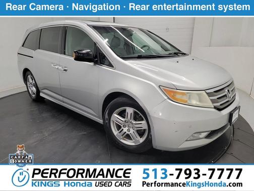 Alabaster Silver Metallic 2012 Honda Odyssey Touring