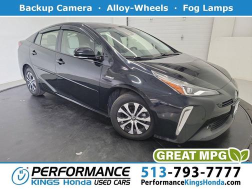 Midnight Black Metallic 2019 Toyota Prius XLE