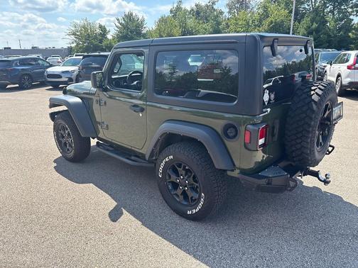 Sarge Green Clearcoat 2021 Jeep Wrangler Willys