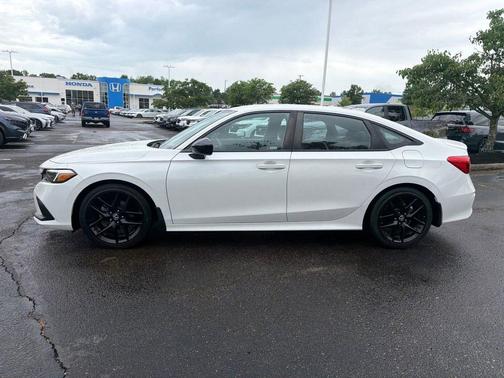 Platinum White Pearl 2023 Honda Civic Sport