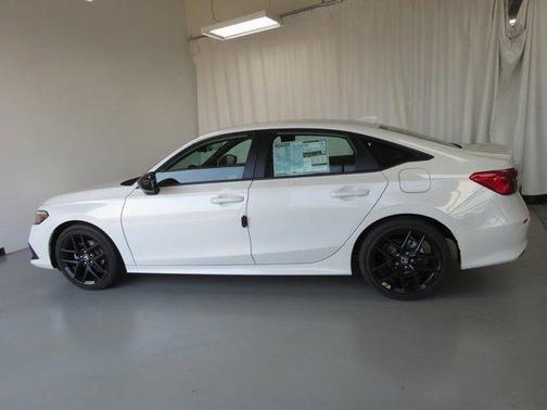 Platinum White Pearl 2023 Honda Civic Sport