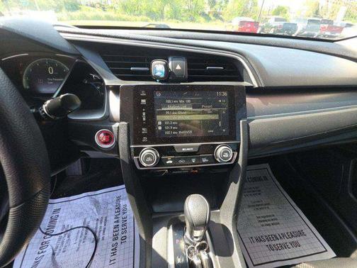 Blue 2017 Honda Civic EX