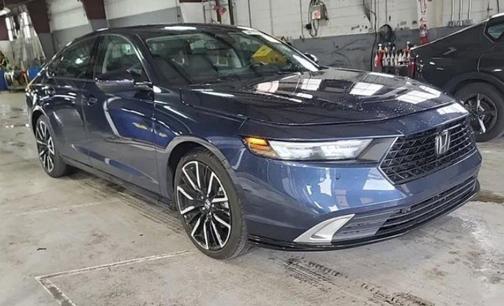 Canyon River Blue Metallic 2023 Honda Accord Hybrid Touring