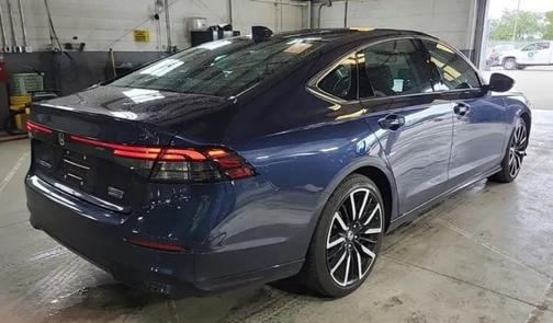 Canyon River Blue Metallic 2023 Honda Accord Hybrid Touring
