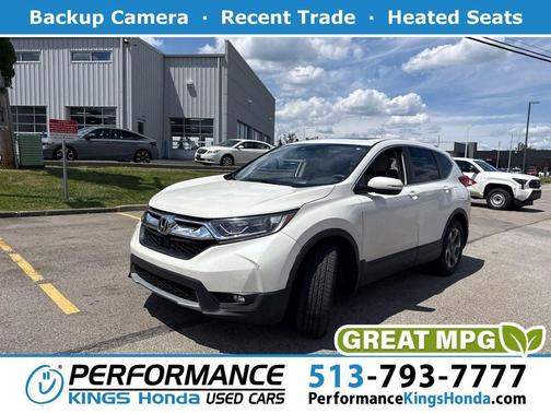 White Diamond Pearl 2017 Honda CR-V EX