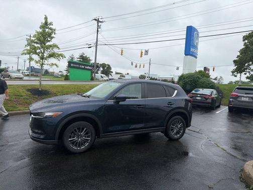 Deep Crystal Blue Mica 2019 Mazda CX-5 Touring