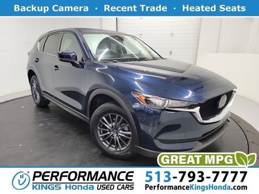 Deep Crystal Blue Mica 2019 Mazda CX-5 Touring