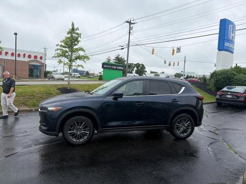 Deep Crystal Blue Mica 2019 Mazda CX-5 Touring