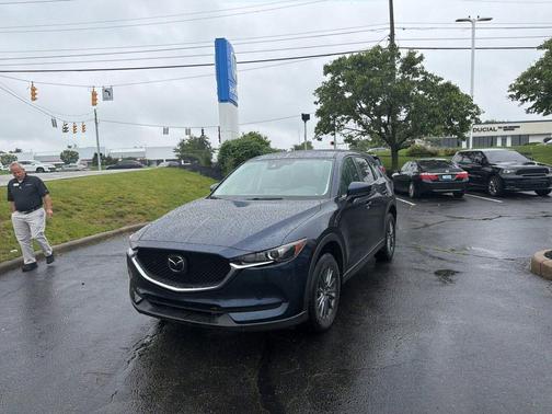 Deep Crystal Blue Mica 2019 Mazda CX-5 Touring