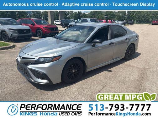 Celestial Silver Metallic 2022 Toyota Camry Nightshade Edition Hybrid